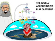 amerimutt beard earth flat_earth glasses god grey_hair hair open_mouth soyjak text variant:feraljak white_skin // 1000x750 // 218.9KB
