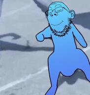 aarons_animals animal blue calm cat cat_whips_it closed_eyes closed_mouth cold glasses irl_background real smile soyjak stubble variant:impish // 561x588 // 350.8KB