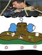 arabic_text flag flag:germany flag:syria_opposition free_syrian_army fsa germany hts meta:tagme nigger sleeping soyjak star_of_david subvariant:chudjak_front syria variant:chudjak // 983x1280 // 106.7KB