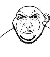 angry bald ear looking_at_you punisher_face stubble subvariant:gapealien variant:gapejak // 722x832 // 77.8KB