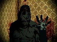 analog_horror animated biting_lip blood broken_glass doctor_nowhere evil glass hand hands_up horror looking_at_you ominous punch rape red_eyes scary sound stain subvariant:hornyson teeth variant:cobson video wallpaper // 1650x1236, 26.3s // 7.0MB