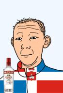 1864 alcohol animal bear bible bottle christianity closed_mouth clothes crown ear eastern_orthodox flag flag:perm_krai hair krai neutral orthodox_cross perm_krai polar_bear russia smirnoff soyjak text track_suit transparent transparent_background variant:kuzjak vodka white_skin // 810x1192 // 133.4KB