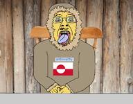 3soyjaks antiswarthy_(namefag) arm beanie chair clothes cold desk eskimo fetish flag flag:greenland glasses gooning gore greenland hand inuit log masturbation open_mouth penis purple_hair reflection text tongue variant:soytan wood yellow_skin yellow_teeth // 1190x930 // 504.3KB