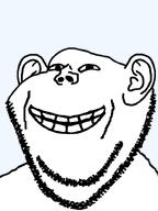 ear geg looking_at_you nas:trollface nose rage_comic smile stubble subvariant:Impish_trollface teeth transparent_background trollface variant:impish_soyak_ears // 598x800 // 48.3KB