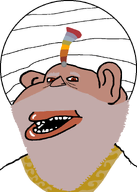 beard ear feather king_nod lips robes subvariant:impish_amerimutt the_thief_and_the_cobbler turban variant:impish_soyak_ears // 659x922 // 40.2KB