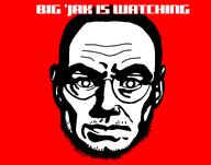 1984 big brother glasses soyjak stubble variant:unknown // 1507x1187 // 74.7KB