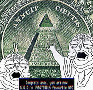 alien anon conspiracy conspiracy_theory dollar esoteric god illuminati meta:barely_a_soyjak new_world_order pointing pyramid religion schizo variant:two_pointing_soyjaks // 1284x1243 // 1.6MB