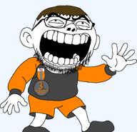 3_years_on_bald_man_with_glasses_booru ai_but_not_completely_ai_doe aliased angry award dan full_body glasses hair nuvariant open_mouth shorts stubble teeth text transparent_background variant:mason // 1125x1083 // 185.5KB