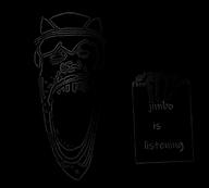 dark dark_skin horror jimbo_(namefag) jimbo_(user) meme meta:namefags niko_(oneshot) scary tiktok variant:alicia // 1767x1592 // 369.9KB