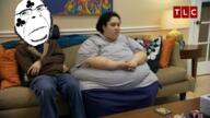 TLC chubby clubs fat irl looking_to_the_left my_600_lb_LIFE obese skinny subvariant:clubson variant:cobson woman // 1280x720 // 1.0MB