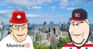 Montreal_Canadiens beard blue_eyes canada city clothes flag:canada flag:montreal glasses green_eyes hat montreal skyline stubble // 1200x636 // 1.1MB