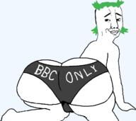 4chan ass bbc green_hair smile smirk variant:chudjak // 738x656 // 61.6KB