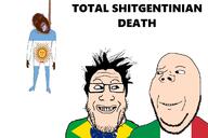 3soyjaks ack are_you_soying_what_im_soying argentina arm aryan blue_eyes brazil closed_mouth clothes flag flag:argentina flag:brazil flag:italy full_body glasses hair hanging italy open_mouth shitgentina smile stubble subvariant:wholesome_soyjak text tranny variant:bernd variant:gapejak variant:markiplier_soyjak // 1200x800 // 211.8KB