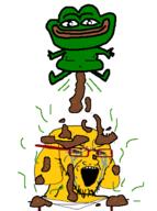 crying frog janny pepe poop variant:cryboy_soyjak // 348x466 // 45.0KB