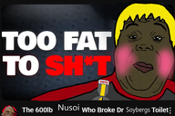 1_year_on_bald_men_with_glasses_website award badge blond blush brown_skin closed_mouth dark_background eyebrows lips meta:not_oc my_600_pound_life nate_higger's_distant_cousin_(cape_rrackers) nose red_and_gray_shirt red_lips shitskin subvariant:hunky_twink_sex_machine text variant:alicia wig wrinkles yellow_hair youtube_thumbnail // 510x341 // 197.3KB