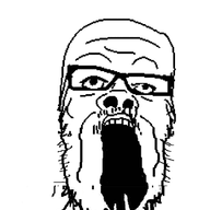 animated glasses hand soyjak stretched_mouth stubble variant:a24_slowburn_soyjak // 600x974 // 307.1KB