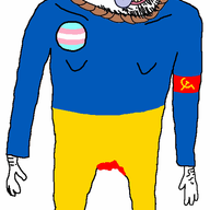 animated arm badge blood bloodshot_eyes butthurt_belt clothes communism country crying estonia flag flag:estonia flag:latvia flag:lithuania flag:poland flag:soviet_union flag:transgender_pride_flag flag:ukraine full_body hair hammer_and_sickle hand latvia leg lithuania mustache neovagina open_mouth poland purple_hair rope soyjak suicide tongue ukraine variant:bernd // 511x1074 // 203.5KB