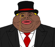 character:hubert_ts_manchester character:hunky clothes glasses hair hat soyjak suit variant:alicia // 2000x1700 // 148.7KB