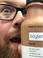 glasses irl meta:tagme open_mouth soy soyboy soylent // 400x533 // 211.5KB