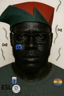 award blue_hair boyfriend_(friday_night_funkin') clothes discord fnf fnf_pedo glasses hat lips looking_at_you meta:ai_generated nigger rtx stubble subvariant:chudplier vantablack_skin variant:chudjak variant:markiplier_soyjak // 1024x1536 // 2.8MB