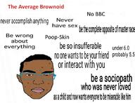 brown_eyes brown_skin glasses incel soyjak subvariant:chudjak_front text variant:chudjak // 1080x829 // 424.0KB