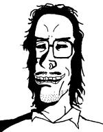 creepy evil glasses mullet open_mouth pedophile rapist shadow variant:mulletjak // 838x1072 // 124.6KB