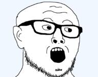 ear glasses open_mouth soyjak stubble variant:unknown // 864x680 // 85.3KB