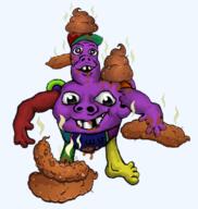 2soyjaks arm baby baseball_cap clothes deformed diaper ear fnf_pedo foot full_body hand hat holding_object holding_poop leg monster poop poopjak smile soyjak stinky subvariant:jacobson subvariant:nathaniel trend:colorjak uwu variant:a24_slowburn_soyjak variant:gapejak variant:impish_soyak_ears // 680x716 // 446.3KB