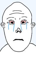 bald closed_mouth cry crying no_glasses pink_eyes pink_sclera red_eyes red_sclera tear transparent_background variant:vlodson // 640x1011 // 112.0KB