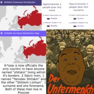 etymology flag:russia map name rat ratnigger russia slave slavic slavroach slavshit // 1000x1000 // 932.3KB