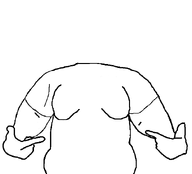 fat nas:soyjak_accessory no_head obese pointing template variant:shirtjak white_background // 618x559 // 21.4KB