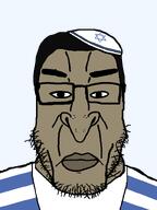 brown_skin clothes hair hat jewish_nose judaism jude kike kippah nose series:yehudyakim star_of_david subvariant:chudplier tallit variant:chudjak variant:markiplier_soyjak // 600x800 // 19.0KB