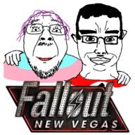 2soyjaks ear fallout fallout_new_vegas glasses hair hand lipstick mustache purple_hair smile soyjak soyjaks stubble subvariant:chudjak_front tranny variant:bernd variant:chudjak video_game // 834x834 // 687.6KB