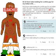 angry bbc bleached bloodshot_eyes brown_skin bug bwc bwc_victory chud closed_mouth clothes country cuck flag flag:india fly full_body glasses hindi hinduslop india indian mustache naked nsfw penis piss poop queen_of_hearts reddit slopjak small_penis speech_bubble speech_bubble_empty subvariant:chudjak_front subvariant:obsessedchud variant:chudjak // 1278x1278 // 182.8KB