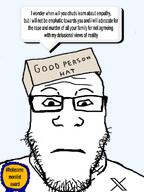 empathy faggot good_boy good_person hypocrite moralfag moralist retard twitter xitter // 731x975 // 275.6KB