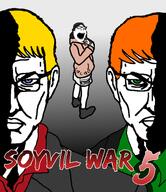 5 meta:tagme nate sean sharty shemmy soygem_party soyjak_party soyvil_war soyvil_war_5 subvariant:gapejak_female text variant:chudjak variant:cobson variant:gapejak variant:soytan yakuza // 1915x2220 // 888.4KB