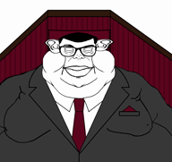 clothes coffin dead death funeral gynaecomastia morbidly_obese necktie obese pocket_square subvariant:branigger suit suit_and_tie variant:brandon video // 1674x1582, 38.2s // 6.8MB