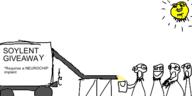 5soyjaks closed_mouth glasses grin oekaki open_mouth pipe soy soyjak stubble sun text truck variant:unknown // 500x250 // 25.2KB