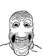 scary smile soyjak variant:markiplier_soyjak // 600x800 // 35.3KB