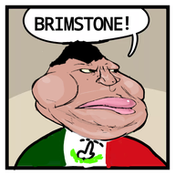 brimstone closed_mouth clothes flag:mexico mexican_flag series:soyjaks? soyjak speech_bubble stonetoss variant:meximutt // 500x500 // 120.8KB