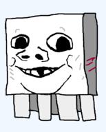baby deformed ghast ghastling minecraft smile subvariant:nathaniel variant:gapejak video_game // 600x746 // 11.4KB
