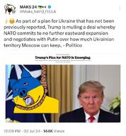 animal bloodshot_eyes country crying donald_trump ear flag hanging hohol maga oink open_mouth pig rope soyjak stubble subvariant:massjak subvariant:wholesome_soyjak suicide text tongue twitter ukraine variant:gapejak yellow_teeth // 1080x1165 // 270.5KB