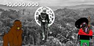Congo animated belgium dance democratic_republic_of_congo hanging jungle leopold_II pan_african subvariant:brunetto subvariant:feralnigger text variant:bernd variant:feraljak // 964x480, 6.8s // 3.5MB