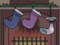 christmas comic hanging tranny // 1137x852 // 203.6KB