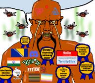 artist:kernung award bosnia bug chud fat hello_my_name_is_(sticker) india insectoid insects jartyfly kernung kernung_(namefag) kernung_is_a_pedophile_rapeape map_(pedophile) meta:namefags name_tag pajeet pedophile scat speech_bubble stink_lines termite termitesilva_(user) variant:chudjak // 1059x929 // 428.0KB