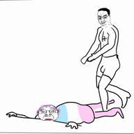 2soyjaks american_history_x animated arm blood bloodshot_eyes brain crushing crying curb_stomp frown full_body glasses gore hair hand headstomp leg murder mustache nazism open_mouth purple_hair rope smile smirk smug soyjak stomp swastika tranny variant:bernd variant:chudjak // 640x513 // 386.8KB