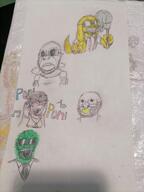 angry animal artist:rhubarb_15 baby babyjak broom dog drawing female janny multiple_soyjaks oekaki paper pon_pon_pon redraw subvariant:hornyson suspenders table traditional_media trend:glowie variant:cobson variant:feraljak variant:soytan // 3000x4000 // 668.2KB