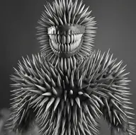 clamstaples meta:ai_generated meta:gigachad nas:gigachad spike spiky_hair teeth // 995x992 // 440.5KB
