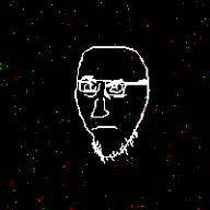animated closed_mouth glasses glitch inverted soyjak stubble variant:stjak // 200x200 // 34.7KB