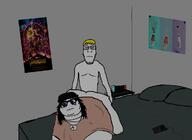 bbw bed dark female grim meta:pornographic_content my_wife neutral nintendo nintendo_switch nude obese pillow plapjak poster room sex sisa soy soylent soylent_(cacao) stubble subvariant:neutralplier variant:markiplier_soyjak variant:soytan video_game // 1000x730 // 250.2KB